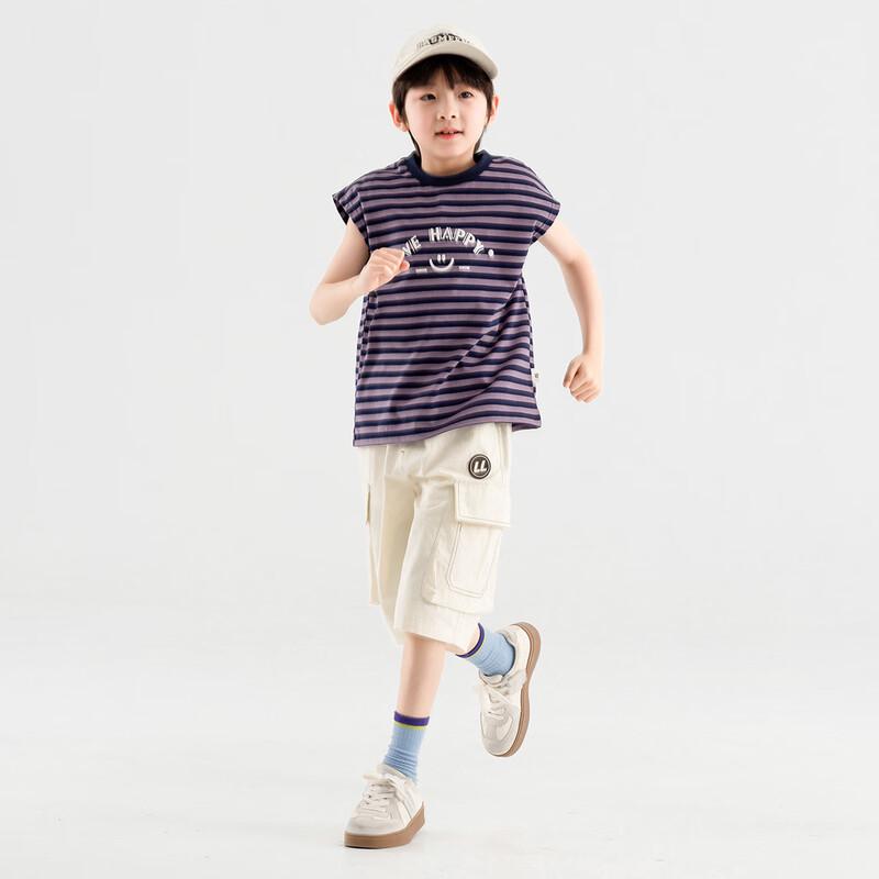 Duo Duo Jia Boys' Striped Casual Vest