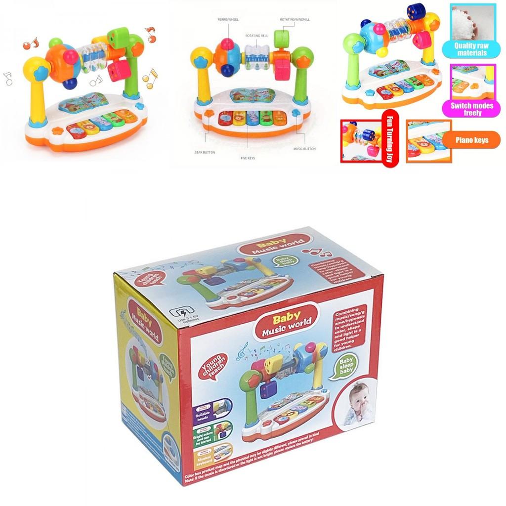 Baby Music Kingdom Electronic Piano Toy With Lights For Early Learning And Development