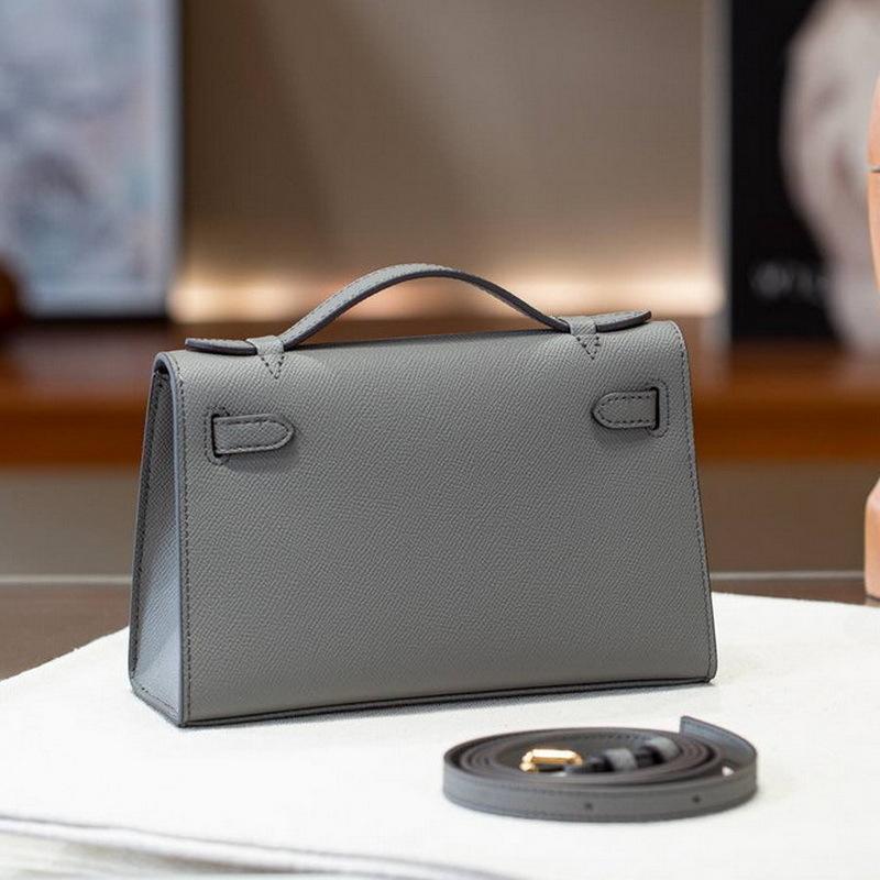 Tas Dames 2026 Nieuw Palmpatroon Koeienhuid 22cm Mini Generatie Kai-Li Mode Draagbare Echte Leer Dames Tas