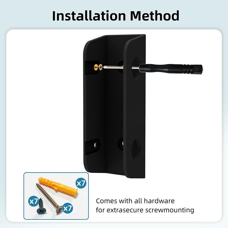 Under Table Laptop Holder Portable Notebook Storage Bracket Stand Mount Desktop Organizer With Anti-Scratch Silicone Pad