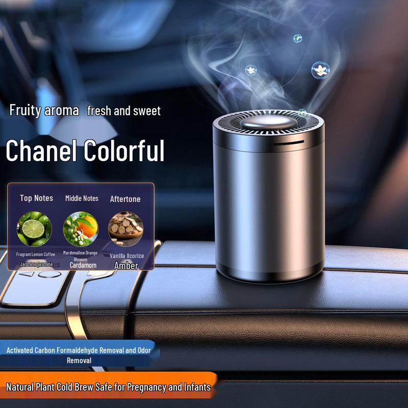 Car Air Freshener Solid Perfume Balm for Men & Women, Long-Lasting High-End Car Deodorizer Ornament