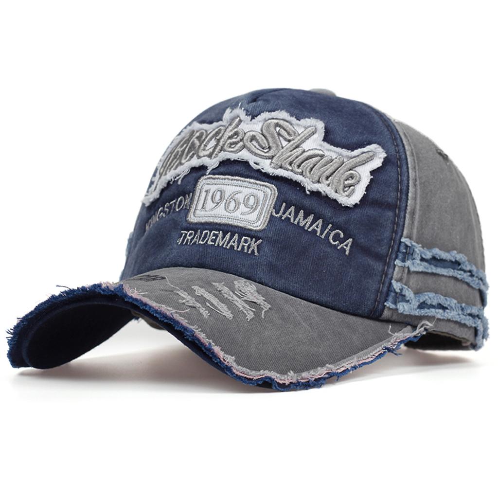 Unisex Letter Embroidery Baseball Cap Outdoor Spring Autumn Leisure Sports Hat Fashion Wash Men Hats Golf Caps Trucker Hat
