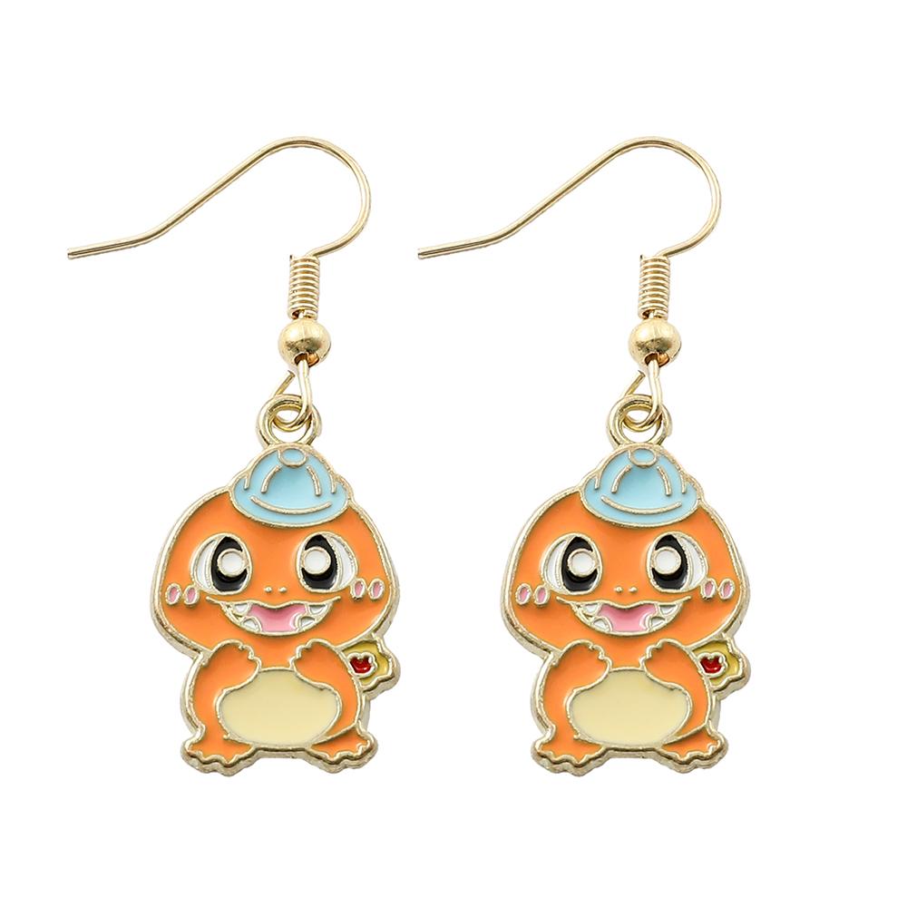 Anime Pokemon Metal Toy, Cute Figure, Pikachu, Squirtle, Psyduck, Charmander, Party Decoration Cosplay Gift