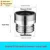 Kitchen Faucet Aerator Adapter for Water Purifiers (M24 To G1/2)