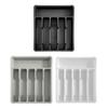 Drawer Organizer Tray for Kitchen Drawer Expandable Cutlery Flatware Holder Adjustable Plastic Utensil Divider Spatula Tools And Gadgets Storage