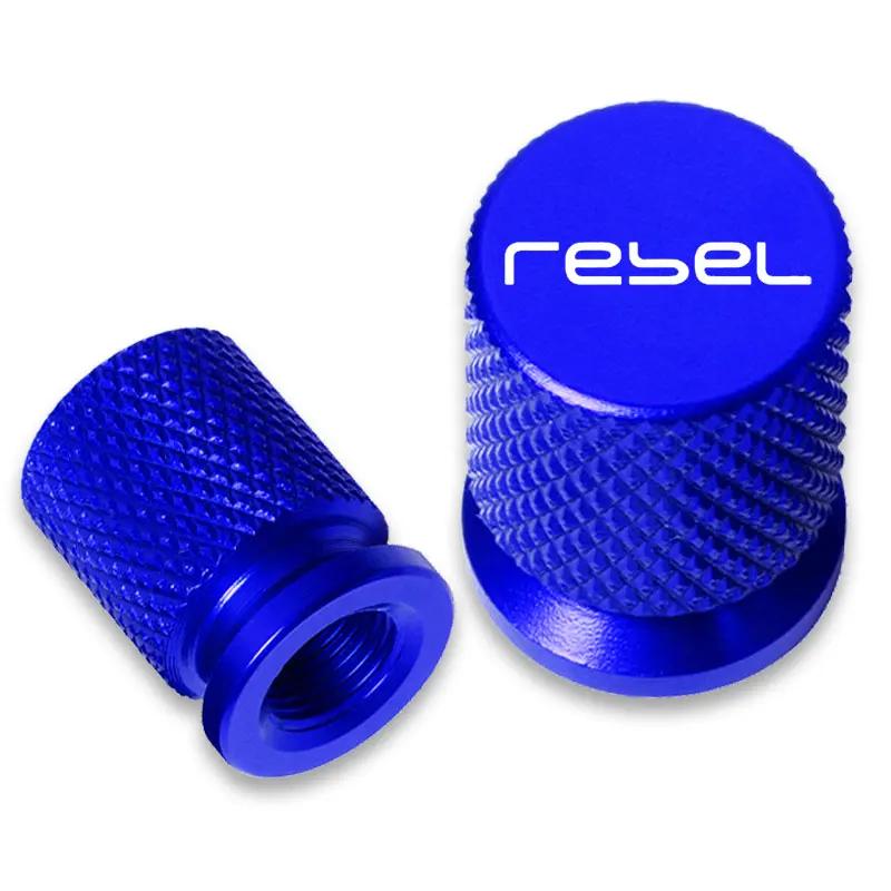 For Honda Rebel 300 Rebel 500 CMX Rebel300 Rebel500 Rebel1100 Motorcycle Tire Valve Air Port Stem Cap Cover Plug CNC Aluminum BF7