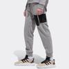 Adidas Originals Fssweatp Sports Lifestyle Series Color Block Design Comfortable Breathable Casual Knitted Sports Pants Men Pants Gray FM2239