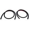 1Pair Car Rear Door Seal 1090509-00-D 1090508-0-D For Tesla Model 3 2017- Door Sealing Rubber Waterproof Strips
