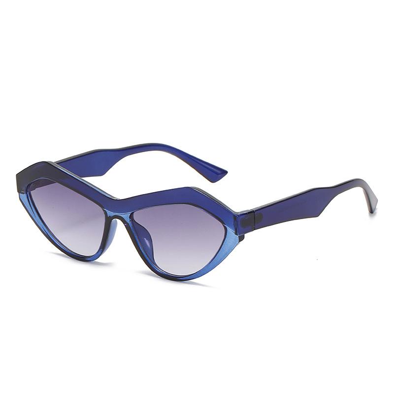 Sunglasses, Trendy Cat Eye Sunglasses For Women, Triangular Sunglasses 9119