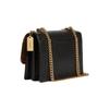 Coach X Diary Embroidery Klare 22 Solid Color Diary Embroidery Flap Chain Leather Accordion Shoulder Crossbody Bag Small Women bags Black C8283-IMA47