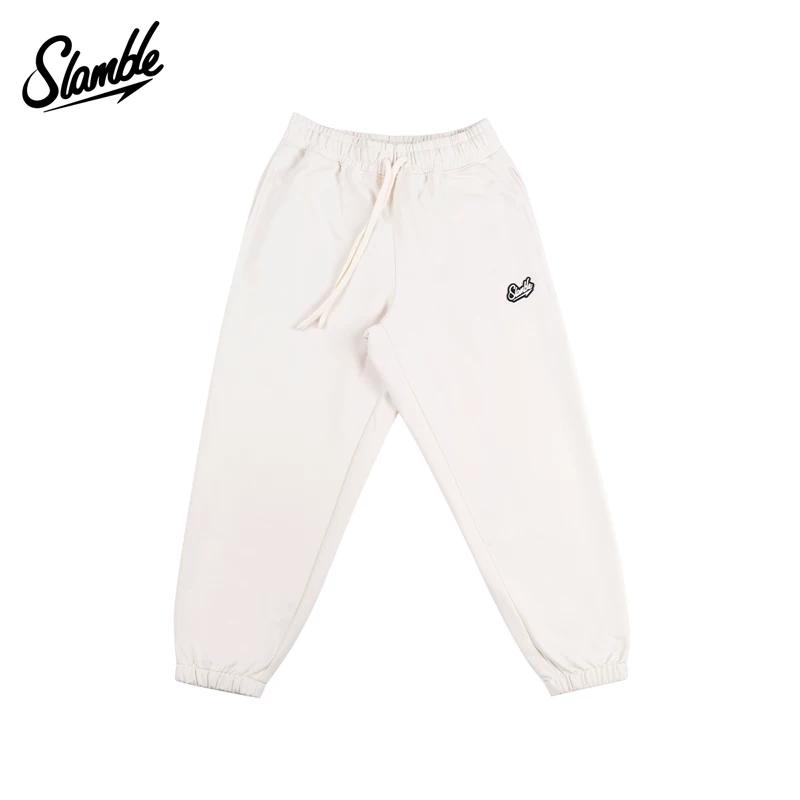 Slamble Sports Casual Pants Jogger Pants Pants Men and Women All-Matching Loose Sweatpants American Trendy