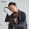 Ximuting Milk Candy First Layer Cowhide Tote Crossbody Bag