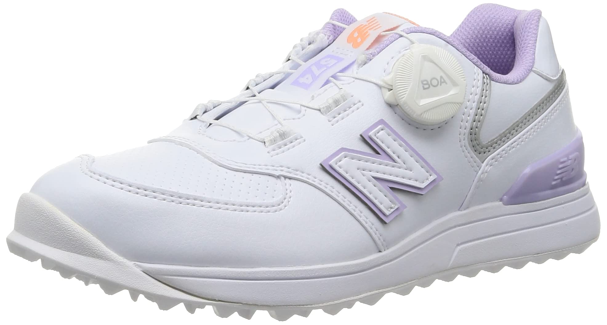 

Обувь для гольфа UGBS574v3 BOA Boa Spikeless W см 2E [New Balance] Мужские Женские (белый) 22,5
