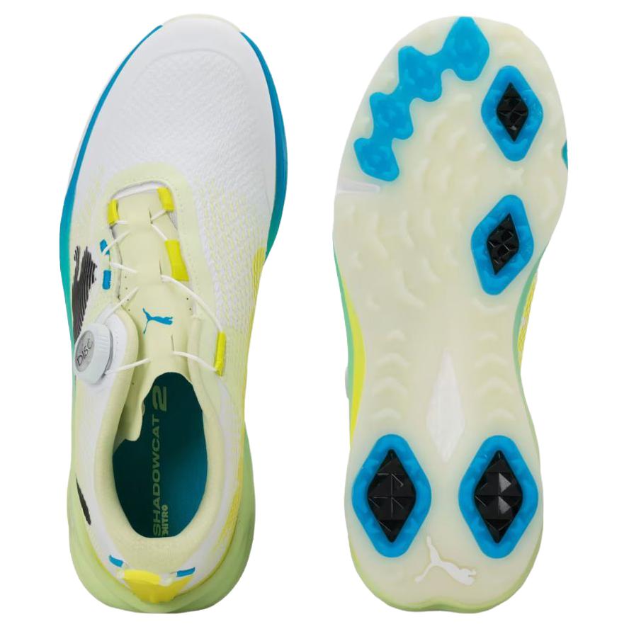 Puma Shadowcat Nitro 2.0 Comfortable Fit Waterproof Golf Shoes Men sneaker White 314073-05