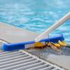 Swimming Pool Cleaning Kit, Includes 2 Detachable Brush Heads (508 Mm / 139.7 Mm) and 2 Pool Skimmer Nets, 4-in-1 Inground/Above Ground Pools Cleaning