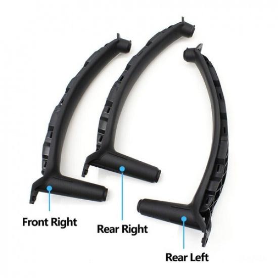 3Pcs For BMW X5 X6 E70 Interior Right/Left Door Handle Panel Pull Ide Part