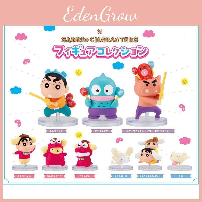 Shinchan Crayon Hangyodon Abs Model Toy Set For Collectors And Display Home
