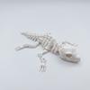 1D Printed Skeleton Lizard Figurine Unique Craft Gothic Home Decor Art Sculpture Halloween Party Scene Prop Desktop Ornament