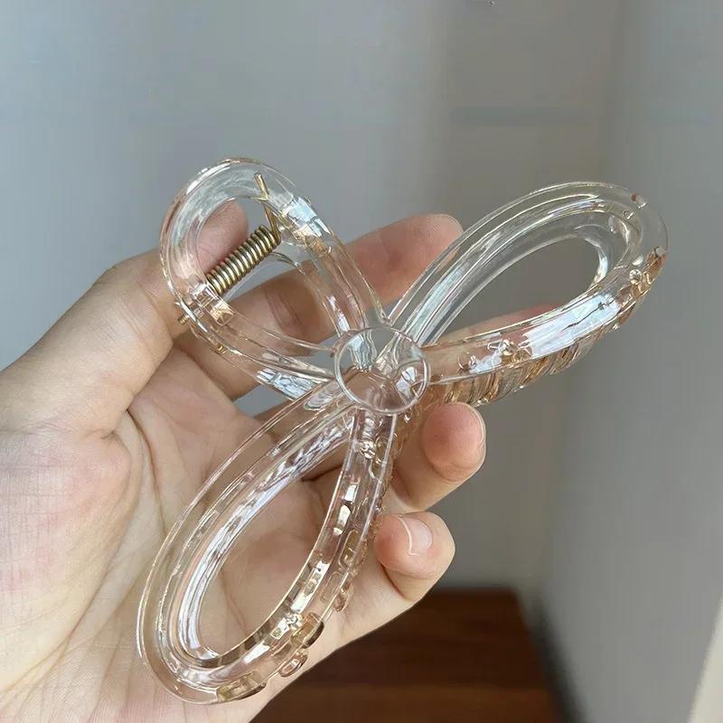 

Модные ретро акриловые заколки Женские элегантные и сексуальные заколки для волос высокого класса Корейская девушка Простой как милый аксессуар для волос Подарки шампанского