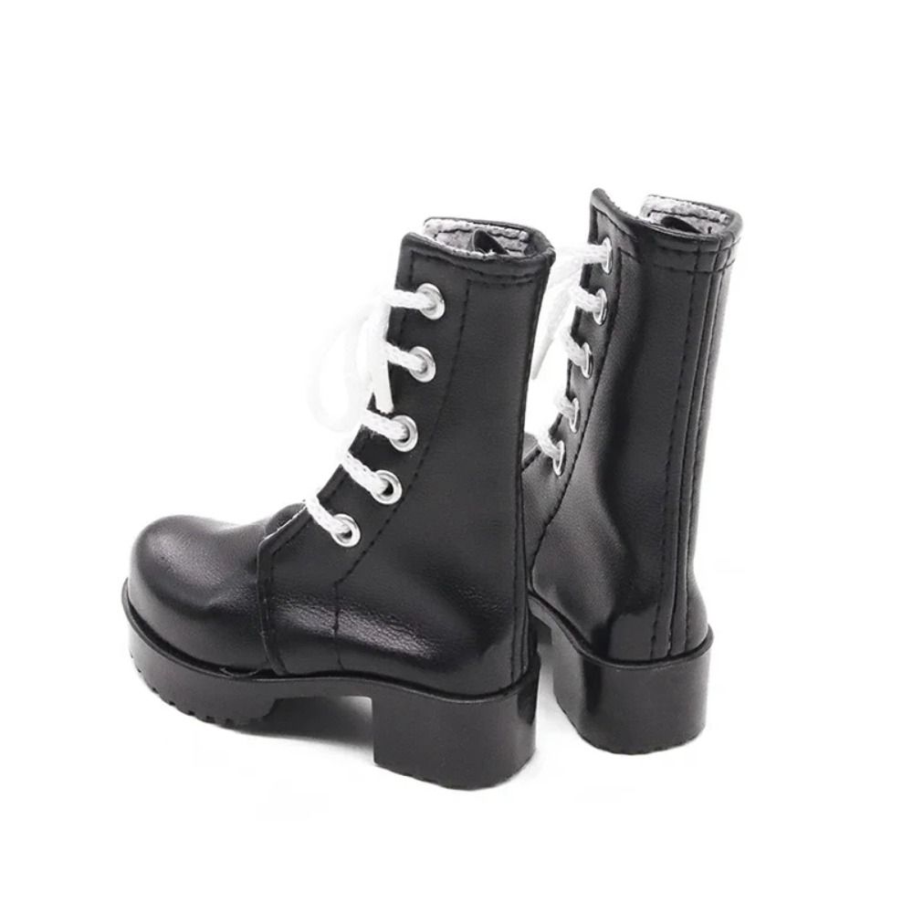 Retro Brown Doll Boots Casual Wearing Doll Long Boots Fashion 60cm Doll Shoes  DIY Toy