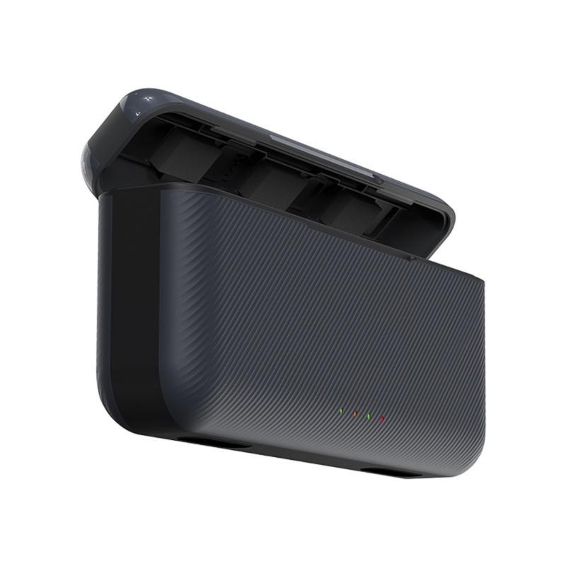 

3 Channel Battery Charger Batteries Storage Case with Card Slots & Type C Cable for Action 5 Battery Charge Accessories 1