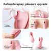 Electric Wearable Nipple Clip Vibrator G-spot Massage Stimulator Erotic Tease Nipple Clitoris Masturbator  Female Adult