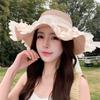 Shade straw hat women's summer seaside big brim outdoor summer outdoor beach vacation fashion versatile sunscreen hat