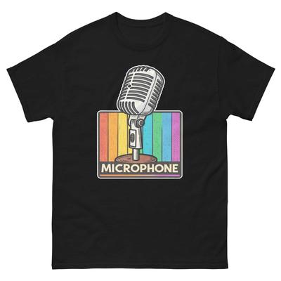 Microphones Club Nightclub Bar Nightlife Party T-Shirt