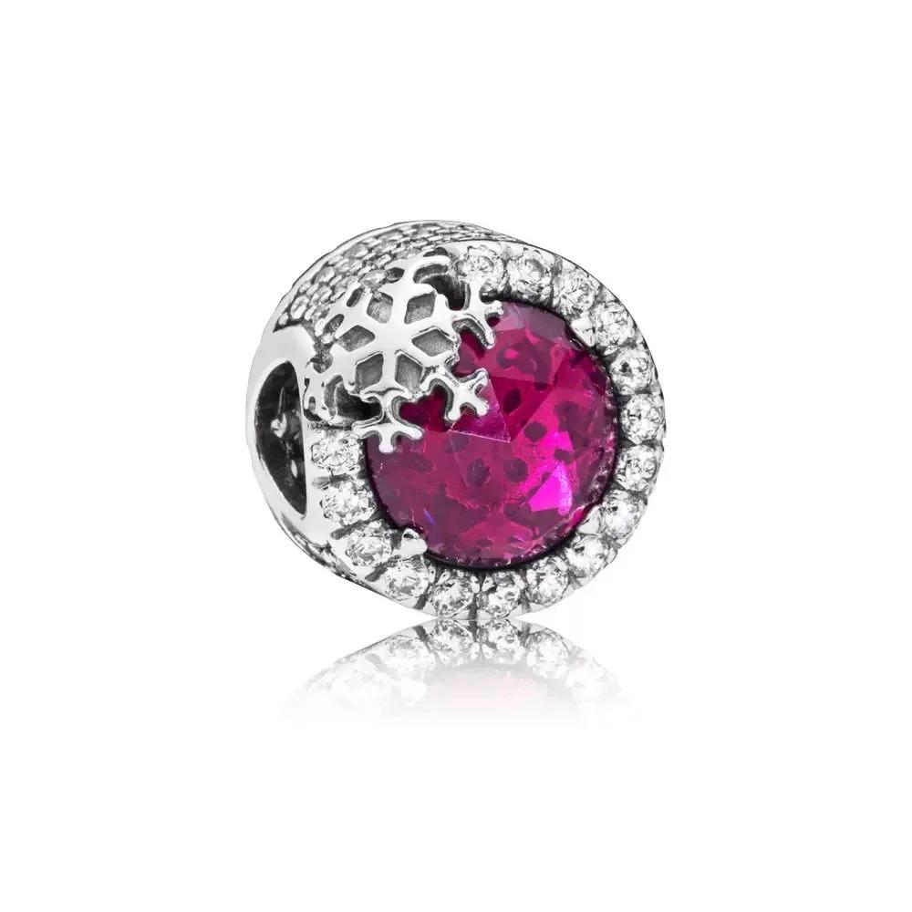925 Silber Weihnachtsglocke Schneemann Anhänger Perle für Charms Armband Schmuck Zubehör Geschenk