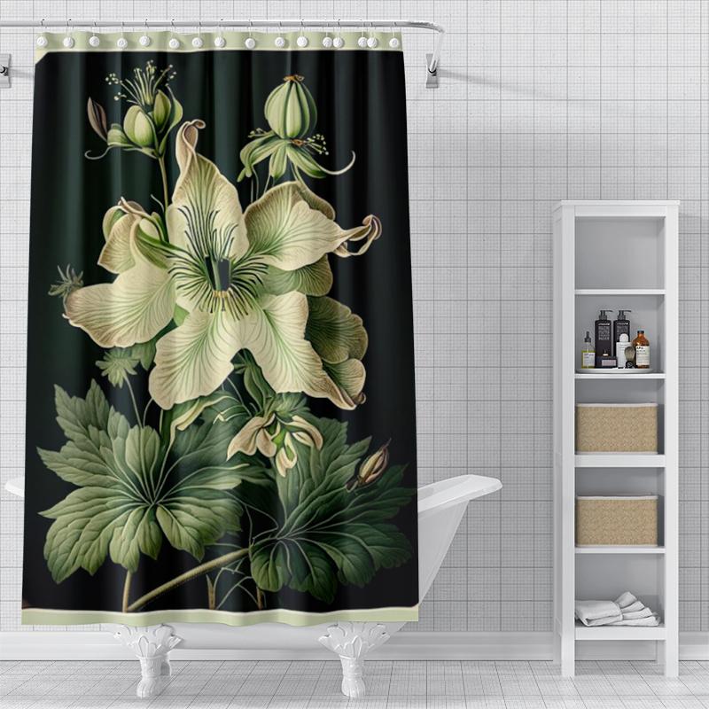 

Домашні шторки для душу для ванної кімнати Водонепроникна тканина Сучасний скандинавський стиль Шторки для ванної кімнати Шторка для душу 180X200 240X180 Aaaa 90x180cm