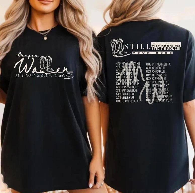 2026 Still the Problem,morgan wallen shirt,im the problem,wallen shirt M