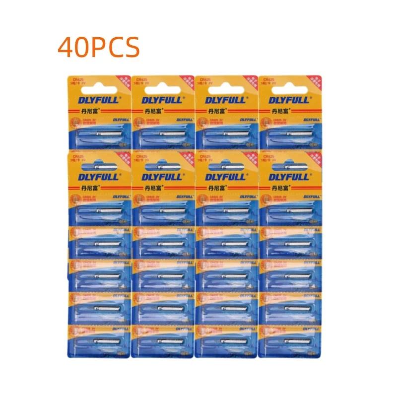 5-50PCS CR425 Luminous Battery Fishing Float Night Fishing Accessories Tackles Electronic Floats Batteries