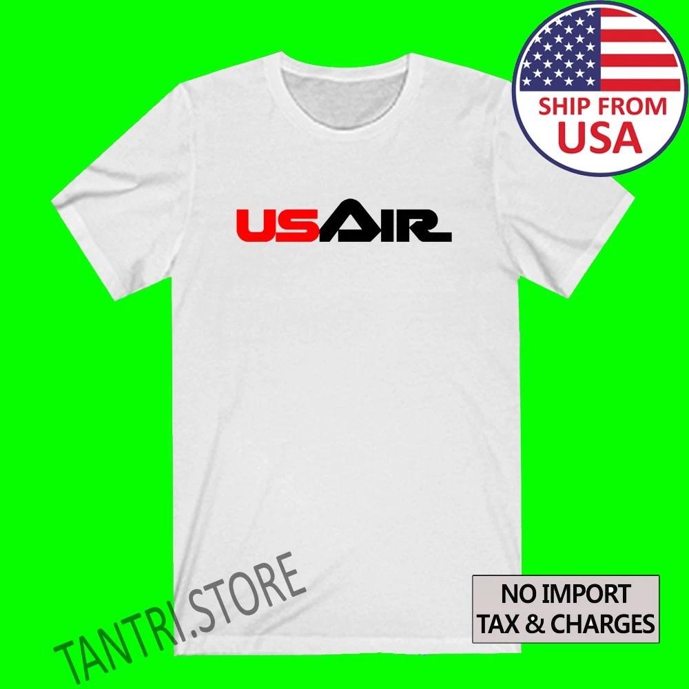 USAir US Airlines Men s White Size S to 3XL 2XL
