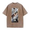 Anime Jujutsu Kaisen Okkotsu Yuta Graphic T Shirt Men Women Washed Cotton Tshirts Vintage Casual Clothing Harajuku Male T-shirt