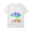 Chakra Tree Of Life Shirt Be The Energy You Want To Attract TShirt Custom Top TShirts Company Tops Shirt Cotton Unisex Camisa
