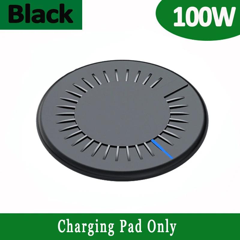 30W Wireless Charging Mobile Phone Wireless Charger Pad for iPhone Samsung Xiaomi Android round Ultra-Thin Fast Desktop Charging