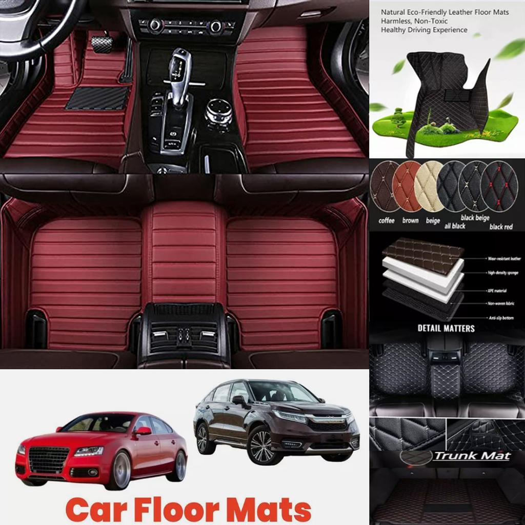 5D leather waterproof Custom Car Floor Mats For Nissan ARIYA 2020-2026 Years Auto Carpets Foot Coche Accessorie liners