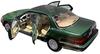 FREESTYLE XiaoGuang MODEL Scale Lexus LS400 1993 Green Finished Product 8230811G 1/18