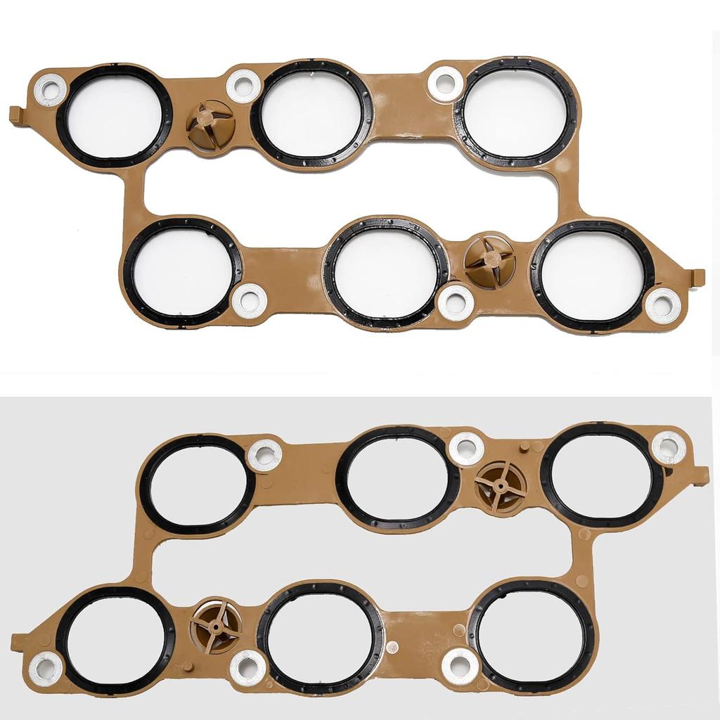 12590958 Lower Intake Manifold Gaskets Replacement For Buick Enclave Chevrolet Traverse GMC Acadia 2009-2016 Replacement For Cadillac CTS 2008-2011