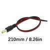 5.5x2.1mm Connector Wire Easy Polarity Identification Secure CCTV Camera System Use