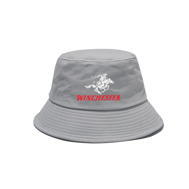Winchester Rifles Bucket Hats Cool Outdoor Cotton Winchester Panama Summer FisherUnisex Bob Hat