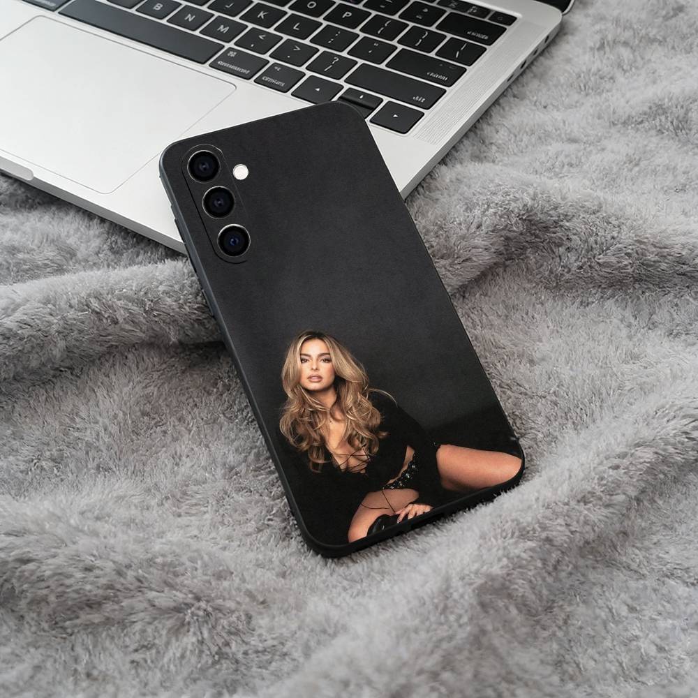 Addison- Rae Phone Case For Samsung Galaxy A73,A71 A72,A70,A53,A52,A51,Soft Silicone Black Cover