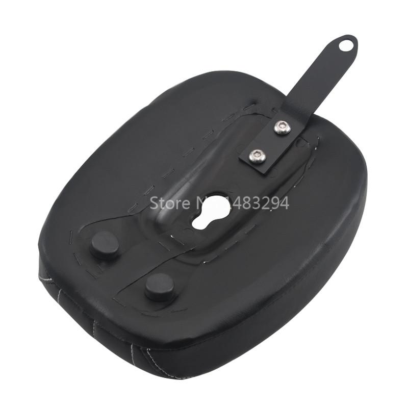 Motorcycle Accessories Rear Passenger Pillion Pad Seat PU Leather Black Brown For 2010-2015 Harley-Davidson Forty Eight XL1200X