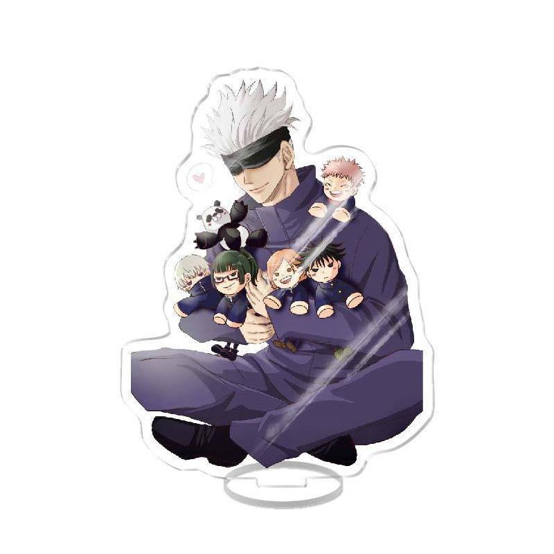 Anime Jujutsu Kaisen 15cm Gojo Satoru Getou Suguru Ryomen Sukuna Acrylic Cartoon Figure Model Desk Decor Toy Gift