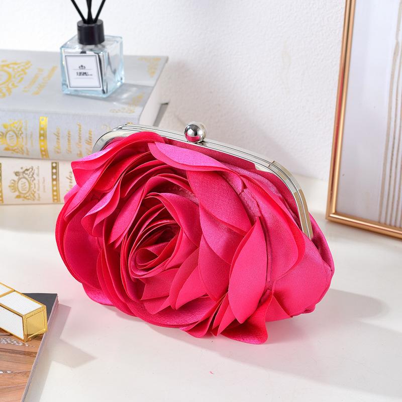 New temperament elegant flower banquet bag bridal bag dress bag clutch bag fashion bag cheongsam hanfu bag