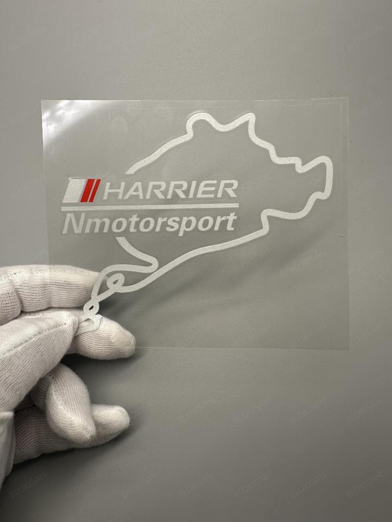 Harrier Fuel Filler Cover Sticker Rear Glass Rear 80 Series/60