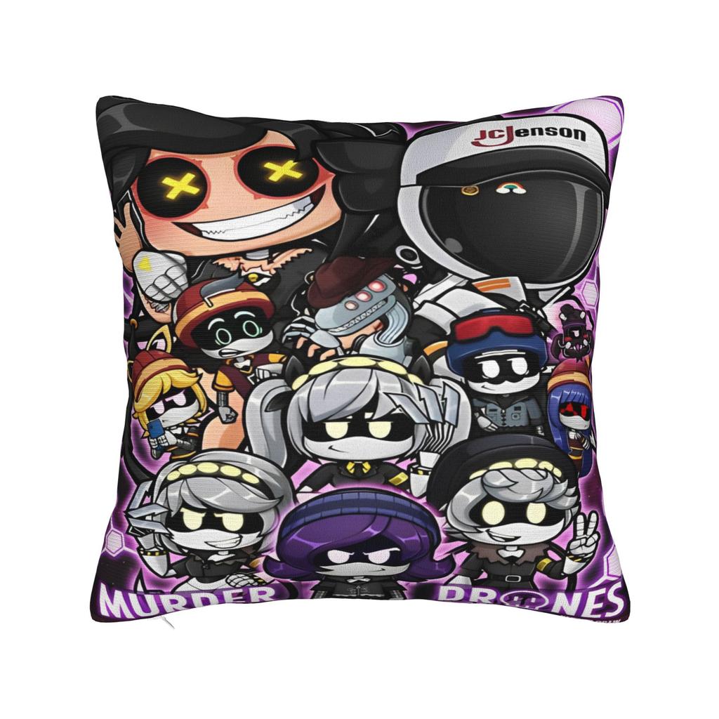 New Style Sofa Murder Drones  Decoration Pillowcase Stuff Cool Uzi Doorman Pillow Cover Zippered Multiple Sizes