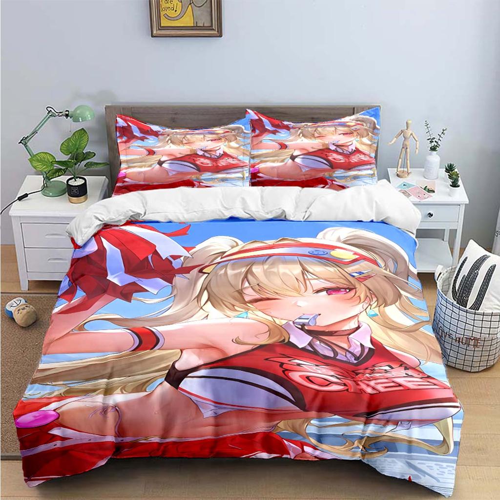 Hot Game Characters Nikke Goddess of Victory Bedding Sets Bed Supplies Set Duvet Cover Bed Comforter Set Bedding Set Luxury Gift