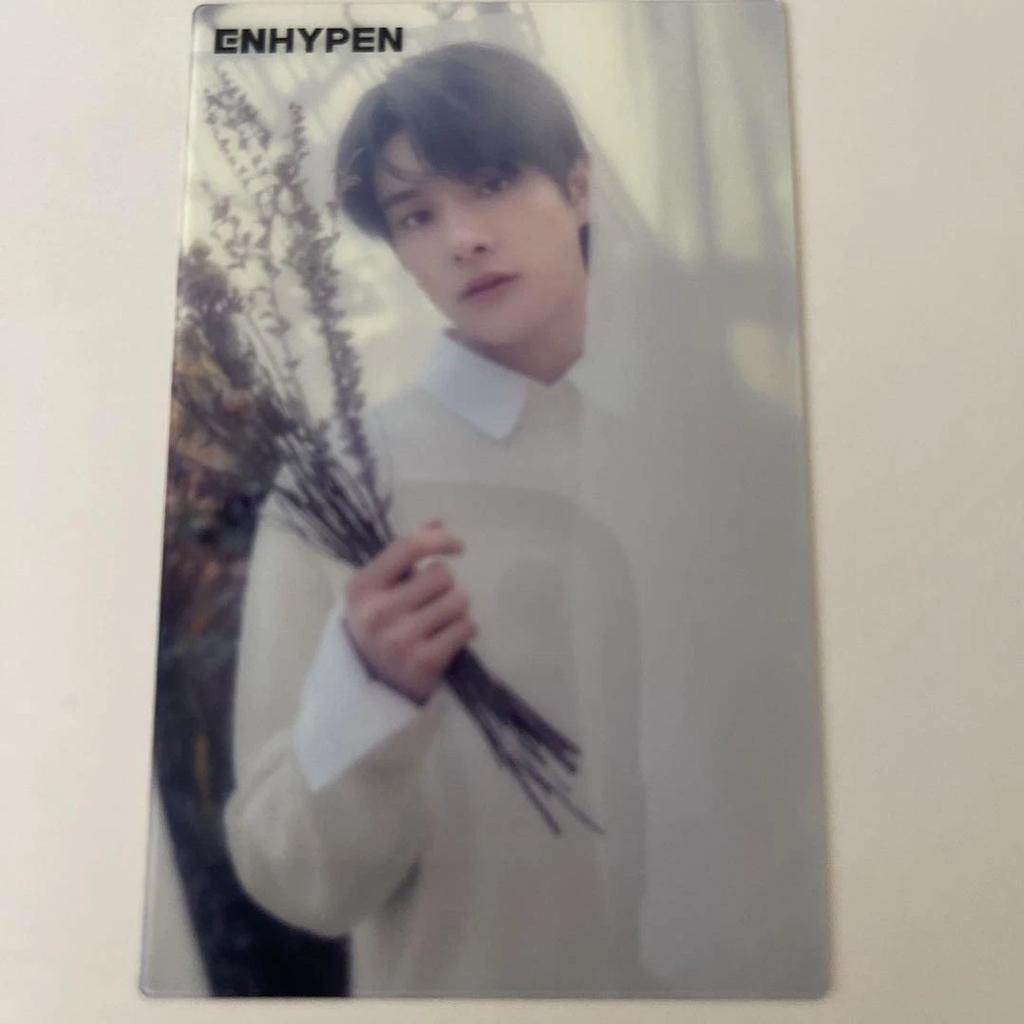 ENHYPEN GRANICĘ : HAKANAI OFICJALNA KARTA ZE ZDJĘCIEM STANDARDOWA SOLO UNIWERSALNA weverse