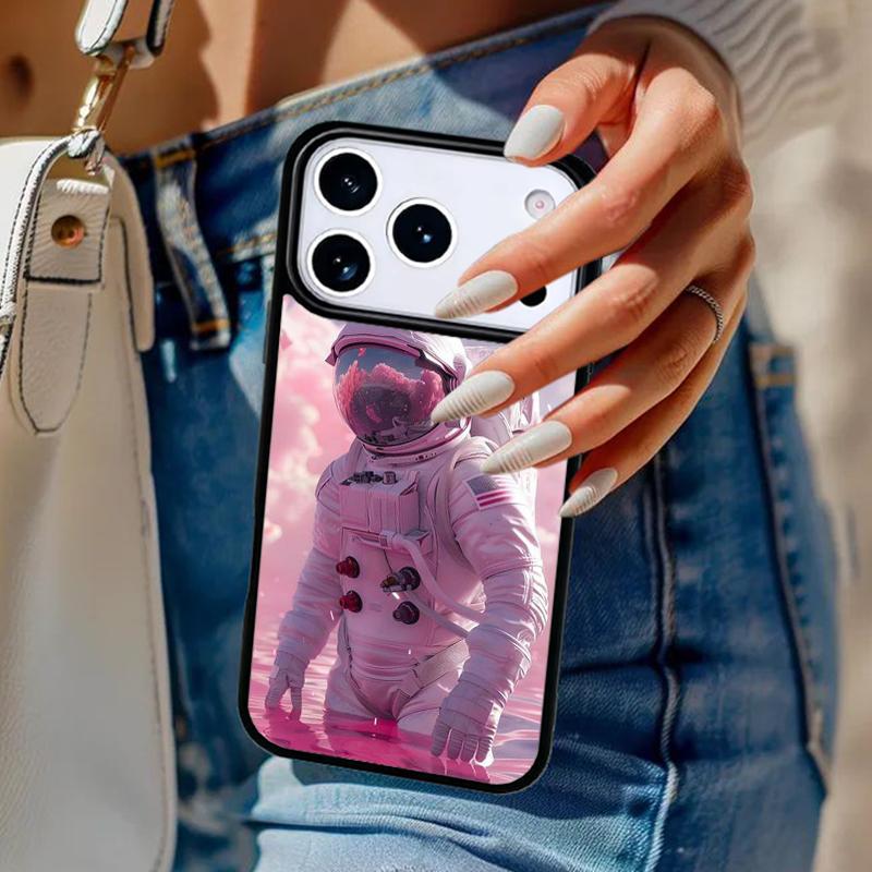Astronaut In The Ocean Space Phone Case For iPhone 17 Air 14 15 13 12 Max Cover For Apple 14 15 16 16e 11 Pro Max Plus Coque